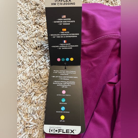 *NWT* Sketchers Go Walk High-Waisted 7/8 Legging (L) - Picture 8 of 8